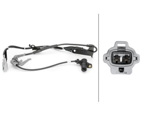 Sensor, wheel speed