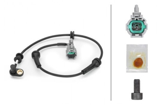 Sensor, wheel speed