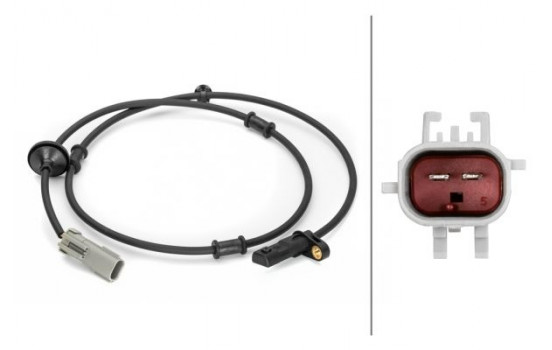 Sensor, wheel speed