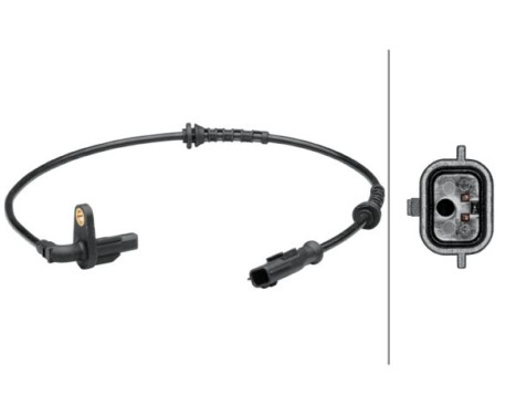 Sensor, wheel speed