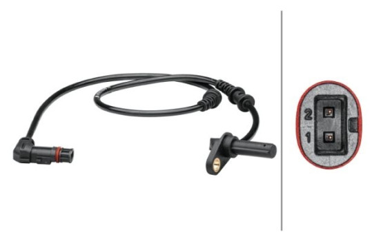 Sensor, wheel speed