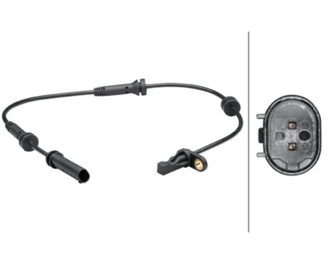 Sensor, wheel speed