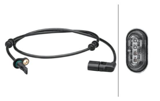 Sensor, wheel speed