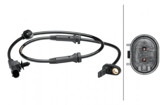 Sensor, wheel speed
