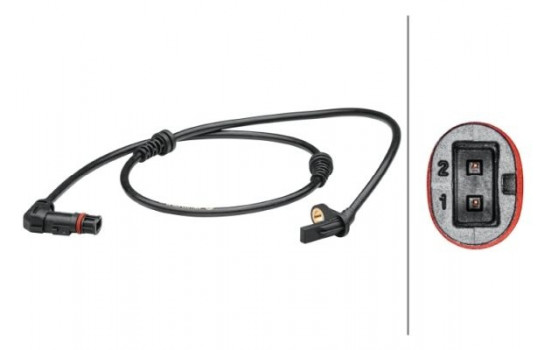 Sensor, wheel speed