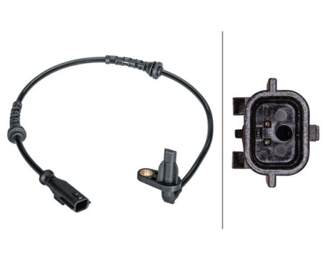 Sensor, wheel speed