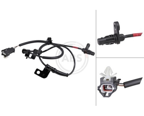 Wheel speed sensor 31858 ABS