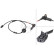 Wheel speed sensor 31966 ABS