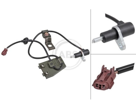 Wheel speed sensor 31971 ABS