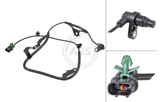 Wheel speed sensor 31972 ABS