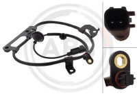 Wheel speed sensor 33074 ABS