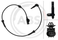 Wheel speed sensor 33094 ABS