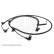 Wheel speed sensor ADZ97103 Blue Print