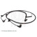 Wheel speed sensor ADZ97103 Blue Print