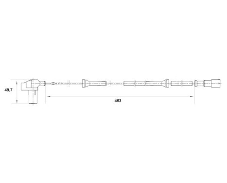 Wheel speed sensor DF6 Bosch, Image 5