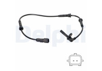 Wheel speed sensor SS20750 Delphi