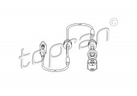 Sensor, brake pad wear