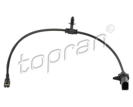 Sensor, brake pad wear