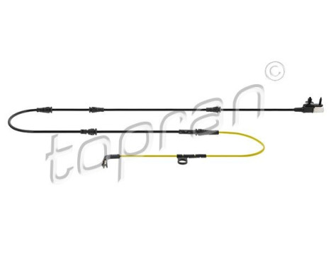 Sensor, for brake pad wear