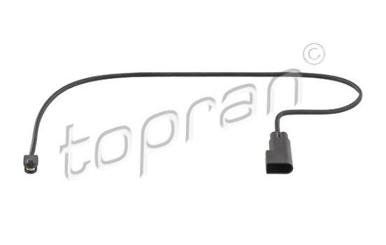 Sensor, for brake pad wear