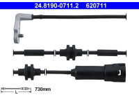 Warning contact, brake lining/pad wear 24.8190-0711.2 ATE