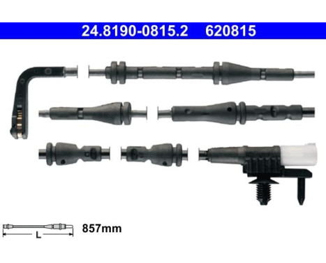 Warning contact, brake lining/pad wear 24.8190-0815.2 ATE