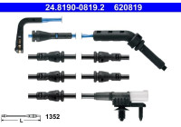 Warning contact, brake lining/pad wear 24.8190-0819.2 ATE