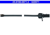 Warning contact, brake lining/pad wear 24.8190-0971.2 ATE