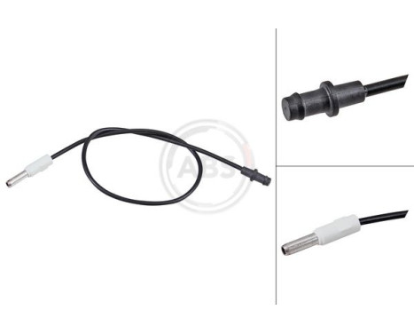 Warning contact, brake lining/pad wear 39433 ABS