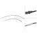 Warning contact, brake lining/pad wear 39437 ABS