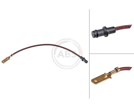 Warning contact, brake lining/pad wear 39441 ABS