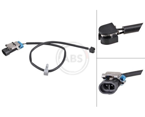 Warning contact, brake lining/pad wear 39445 ABS