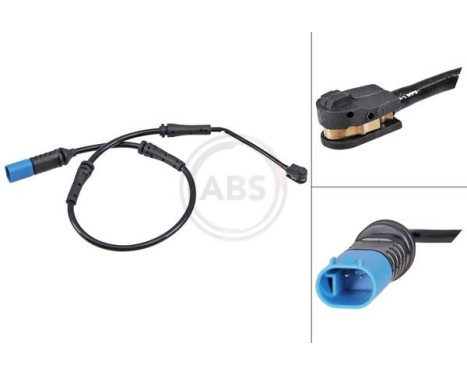 Warning contact, brake lining/pad wear 39450 ABS