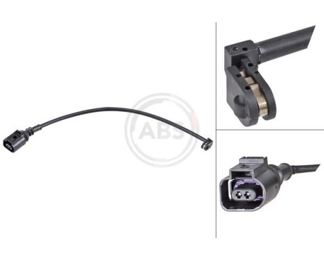 Warning contact, brake lining/pad wear 39451 ABS