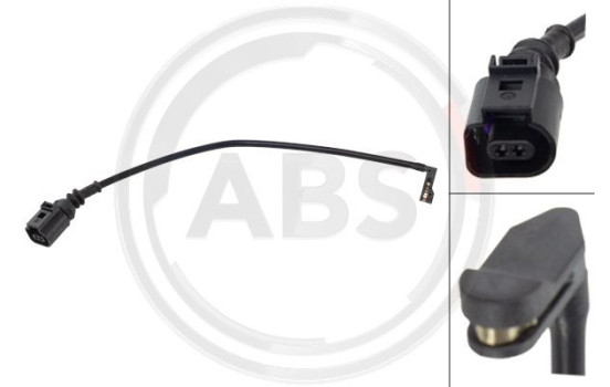 Warning contact, brake lining/pad wear 39451 ABS, Image 2
