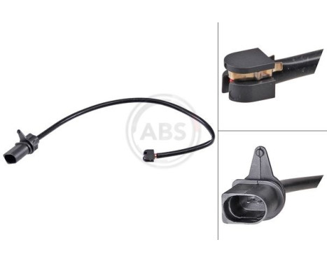 Warning contact, brake lining/pad wear 39452 ABS