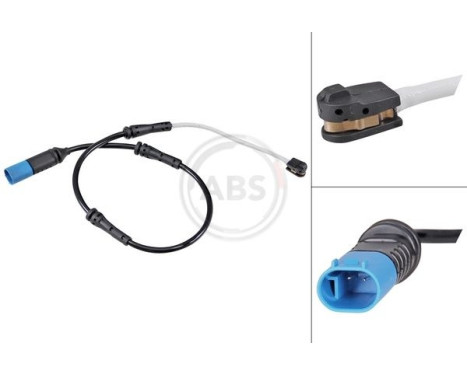 Warning contact, brake lining/pad wear 39477 ABS