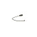 Warning contact, brake lining/pad wear AP1113 Bosch, Thumbnail 4