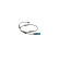 Warning contact, brake lining/pad wear AP1135 Bosch, Thumbnail 4