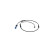Warning contact, brake lining/pad wear AP1136 Bosch, Thumbnail 3