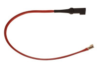 Warning contact, brake lining/pad wear