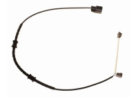 Warning contact, brake lining/pad wear