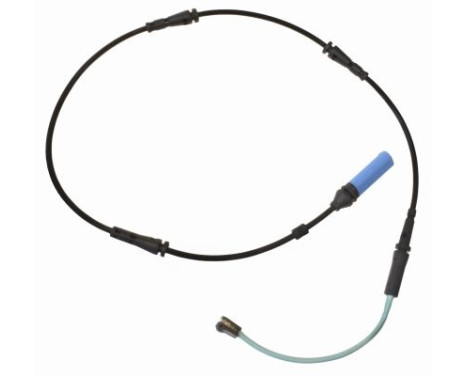 Warning contact, brake lining/pad wear