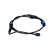 Warning contact, brake lining/pad wear