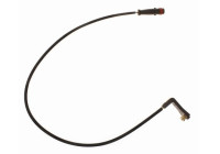 Warning contact, brake lining/pad wear