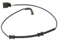 Warning contact, brake lining/pad wear