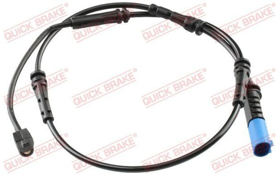 Warning contact, brake lining/pad wear