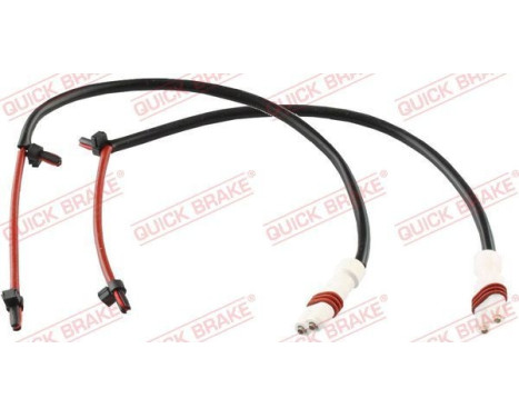 Warning contact, brake lining/pad wear