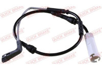 Warning contact, brake lining/pad wear