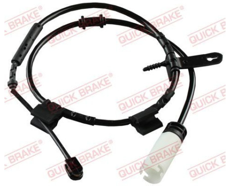Warning contact, brake lining/pad wear